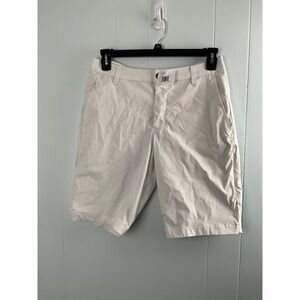 Lululemon Mens Commission Short 9" Warpstreme Bone Off-White Size 32 LM7AW2S